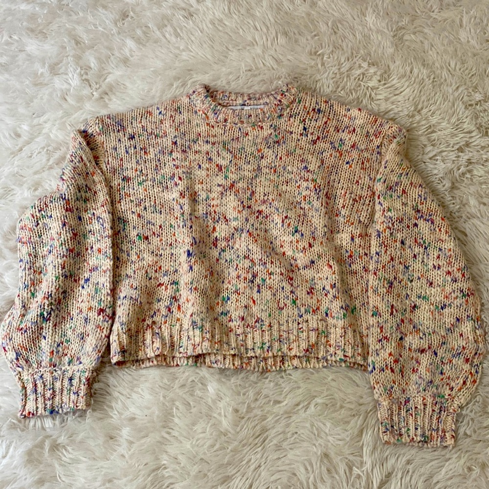 Anthropologie Cupcakes & Cashmere Cropped sweater